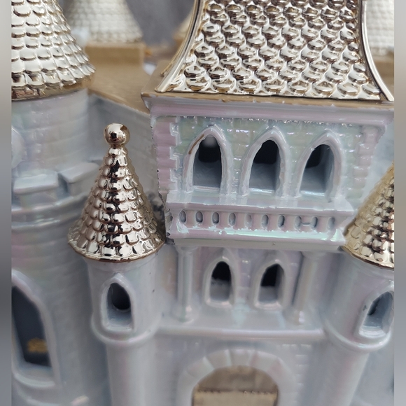 Disney princess castle candle pedestal by bath and body works. - Picture 5 of 7